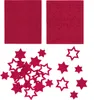 Oblique Unique 24 Filz Sterne Weihnachtsdeko Tischdeko für Produktbild-Vorschau 1