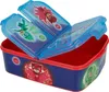 PJ Masks Kinder Brotdose – Lunchbox mit 3 Fächern & tollem Produktbild-Vorschau 1