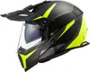 LS2 MX436 Pioneer Evo Router casque de motocross, noir Voir les images du produit 3