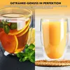4er Set Mundgeblasene Doppelwandige Thermogläser – Produktbild-Vorschau 5