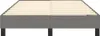 vidaXL Boxspringbettgestell Dunkelgrau 120x200 cm Stoff Produktbild-Vorschau 4