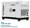 HYUNDAI Diesel Generator DHY8600SE D (6.3 kW, Elektrostart, Produktbild-Vorschau 9