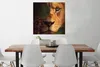 MuchoWow® Poster Pflanzen - Dschungel - Löwe 75x75 cm - Produktbild-Vorschau 2