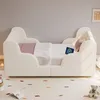 Kinderbett 90x200cm Wolkenform Polsterbett mit Produktbild-Vorschau 3
