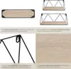 2 étagères suspendues Rockport - Bois clair industriel, Voir les images du produit 5