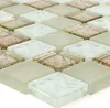 Glasmosaik Fliesen Nikolski Beige Gold Produktbild-Vorschau 1