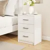 Comodino COSTWAY con 3 cassetti, comodino per letto a Anteprima dell’immagine prodotto 2