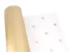 Geschenkpapier einfarbig 70cm x 2m Rolle Gold schimmernd Produktbild-Vorschau 1