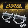 Extralink Supporto da balcone destro per antenna Anteprima dell’immagine prodotto 3