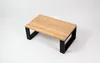Waschtischplatte 60x35x23 cm aus Eschenholz – Massivholz Produktbild-Vorschau 2