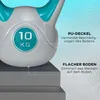 SPORTNOW Kettlebell 10 KG, kettlebell vhodný na podlahu, Náhled obrázku produktu 6