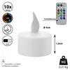 Cepewa LED-Teelichter -10x - farbig - 3,5 cm Produktbild-Vorschau 7