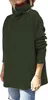 ASKSA Damen Rollkragenpullover Strickpullover Einfarbig Produktbild-Vorschau 2