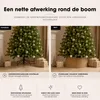 Mica Decorations Kerstboomrok H28 x D75 cm - Kerstboommand Productafbeelding-voorbeeld 4