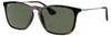 Ray-Ban RB4187 Chris 710/71 Sonnenbrille Hell-Havana Produktbild-Vorschau 1