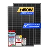 Solakon® Solarmodul 450W Bifazial Glas-Glas N-Type – Full Produktbild-Vorschau 1