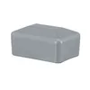 Pfostenkappe 80x60 mm Grau 10 Stück rechteckig Produktbild-Vorschau 3
