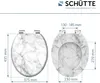 SCHÜTTE MDF WC sedátko MARMOR STONE, WC sedátko s Náhled obrázku produktu 7