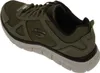 A single olive-colored Skechers shoe is shown from a side-angle on a white background. Produktbild-Vorschau