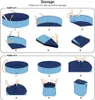 Faltbarer Pool für Hunde und Kinder 80 cm, ohne Aufblasen, Produktbild-Vorschau 11