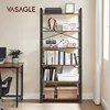 Bücherregal, 6-Stöckiges Bücherregal Mit Stahlrahmen, Hohe Produktbild-Vorschau 17
