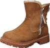 ASKSA Damen Schneestiefel Gefuettert Winterschuhe Ankle Produktbild-Vorschau 1