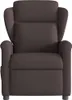 vidaXL Relaxsessel Dunkelbraun Stoff Produktbild-Vorschau 2