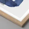 Gerahmtes Poster - Rahmen in heller Eiche - Abstraktion Produktbild-Vorschau 2
