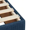 Boxspringbett mit Matratze Blau 120x200 cm Stoff Produktbild-Vorschau 11