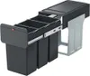 Hailo Einbau-Mülleimer EcoLine 3x10L Schwarz Produktbild-Vorschau 10