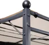 Anbaupavillon 300x250cm Stahlgestell Dach PA beschichtet wasserabweisend Produktbild-Vorschau
