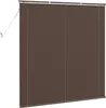 vidaXL Żaluzja wenecka, ciemnobrązowa, 160 x 150 cm, PVC Podgląd zdjęcia produktu 6