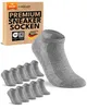 Sneaker Socken Herren Damen atmungsaktiv mit Mesh-Streifen Produktbild-Vorschau 1