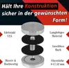 PRIOstahl Glaspunkthalter 1 Stück mit M10 Schraube für Glas Produktbild-Vorschau 4