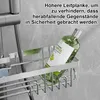 Duschregal aus edelstahl, duschablage für duschstangen bis Produktbild-Vorschau 3