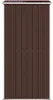 vidaXL Geräteschuppen Dunkelbraun 192x108x223 cm Verzinkter Produktbild-Vorschau 4
