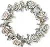 Grabschmuck Rosenblüten Rose Rosenkranz Grabdekoration Produktbild-Vorschau 3