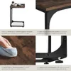 Table d’appoint Erie 40x30x63cm - Bois foncé industriel, Voir les images du produit 4