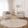 A living room scene with two armchairs, a side table, a floor lamp, and a round rug. Produktbild-Vorschau