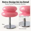 Glas Tischlampe im Retro-Design – LED Nachttischlampe Produktbild-Vorschau 2