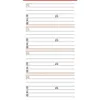 Kalender Adressen Ersatzeinlagen für Timer Terminplaner Produktbild-Vorschau 6