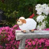 Schaf Natur  Gartenfigur 23 cm hoch Deko Figur Produktbild-Vorschau 2