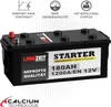 Langzeit LKW Batterie 12V 180Ah 1200AEN Starterbatterie Produktbild-Vorschau 2