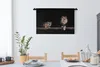 MuchoWow® Wandteppich Wandbehang Löwen - Licht - Porträt Produktbild-Vorschau 3