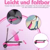 Kinderroller Faltbar Tretroller Cityroller LED Räder Produktbild-Vorschau 4