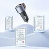 Mcdodo autonabjeka se dvma porty 1x USB, 1x Type-C, digitln Náhled obrázku produktu 9