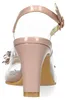 Misstyl by Laura Vita Damen Sandalette Blüte Slingback Produktbild-Vorschau 5