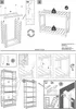 This is an instruction manual for assembling a wooden shelving unit. Produktbild-Vorschau