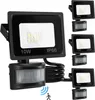 A collage of LED floodlights with motion sensors. Anteprima dell’immagine prodotto