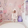 Relaxdays Kinder Schminktisch, mit Spiegel & Hocker, HBT: Produktbild-Vorschau 3